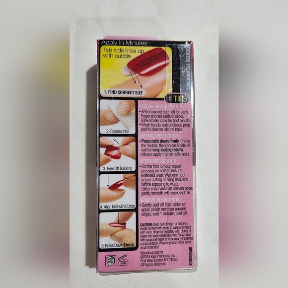 imPRESS Gel Manicure - Vibrant Orange and Classic White Set - Picture 2 of 3